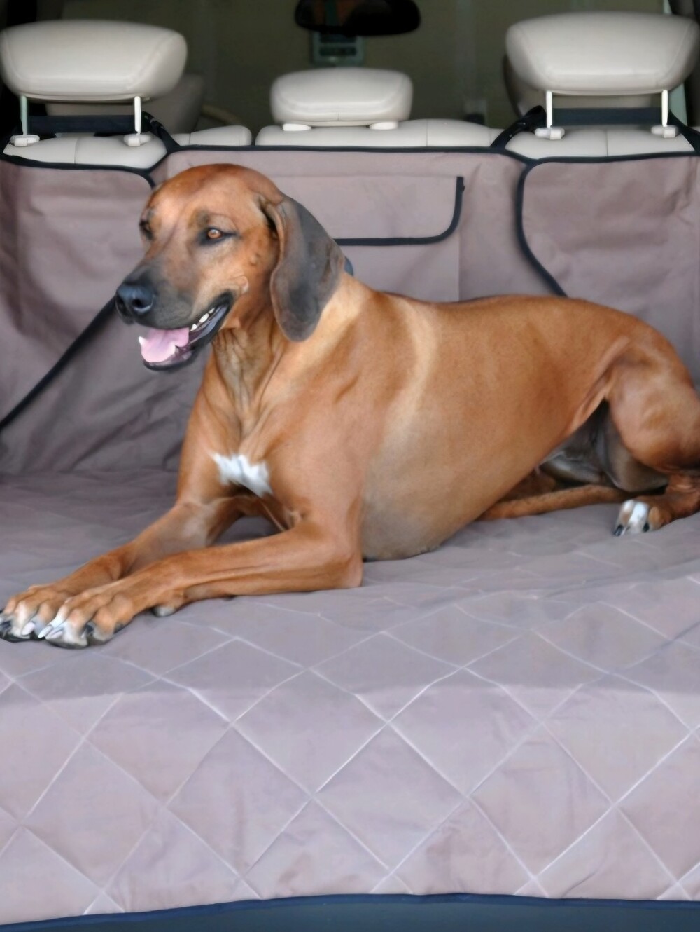 Quilted Cargo Cover - Brown